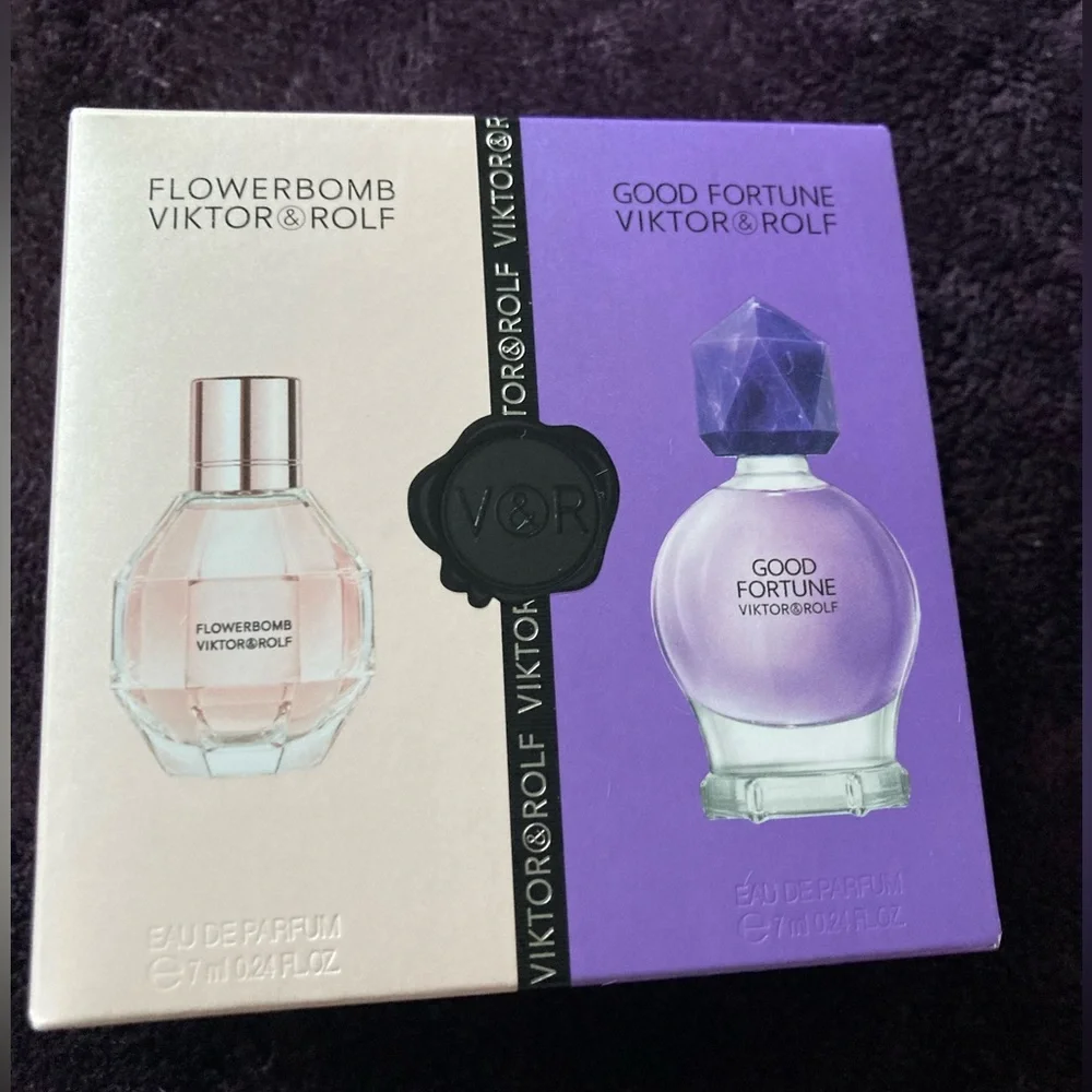 Viktor & Rolf Good Fortune and Flowerbomb Perfume Duo - Picture 1 of 4
